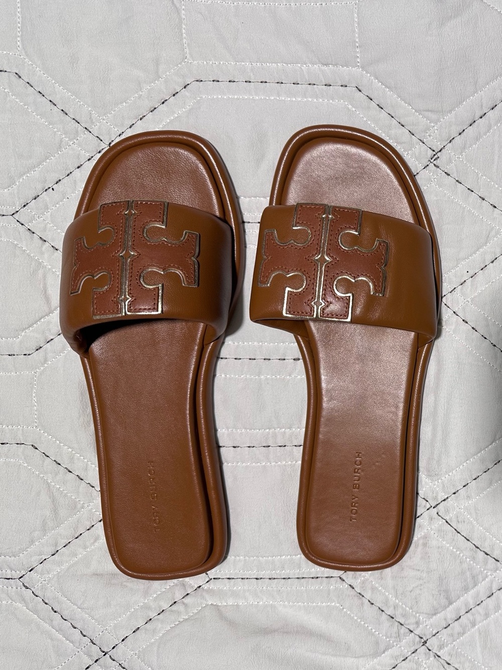 Tory Burch Double T Sport Slide Women's Size 8